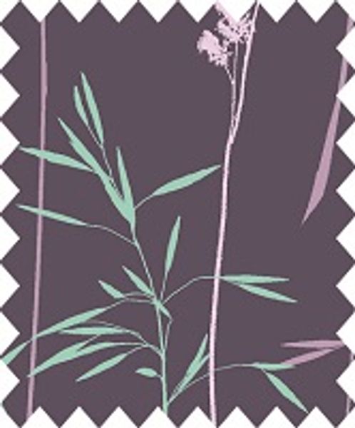 Bright side str&aring; aubergine | Quilt & Lakansv&auml;v