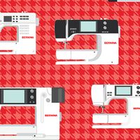 BERNINA Machines Red| Quilt & Lakansv&auml;v