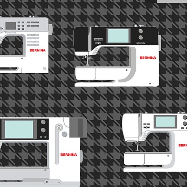 BERNINA Machines Charcoal| Quilt & Lakansv&auml;v