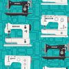 Bernina Vintage Teal| Quilt & Lakansväv