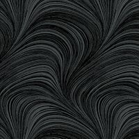 Wave Texture - Black | Quilt & Lakansv&auml;v 