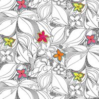 Eve multi Fantasy garden | Quilt & Lakansväv