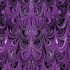 Chandelier purple| Quilt & Lakansväv