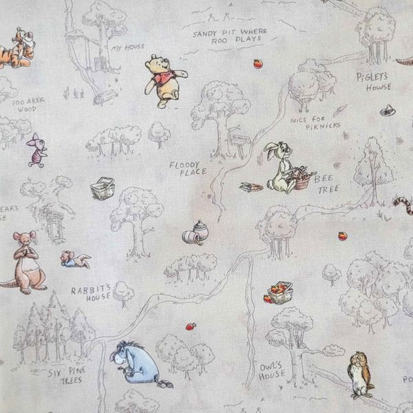 nalle puh | Quilt & Lakansv&auml;v