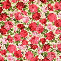 Rosenskörd vit| Quilt & Lakansväv