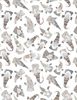 Scandinavian Gnomes - grey | Quilt & Lakansväv