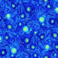 Swirling Texture Sky - Poppy Dreams | Quilt & Lakansv&auml;v