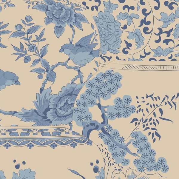 Vase Collection - Blue  -Tilda