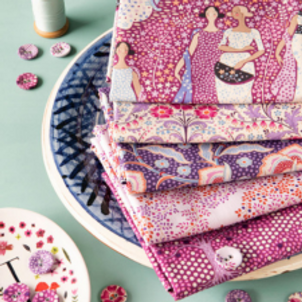 Elanora - Grape | Quilt & Lakansv&auml;v