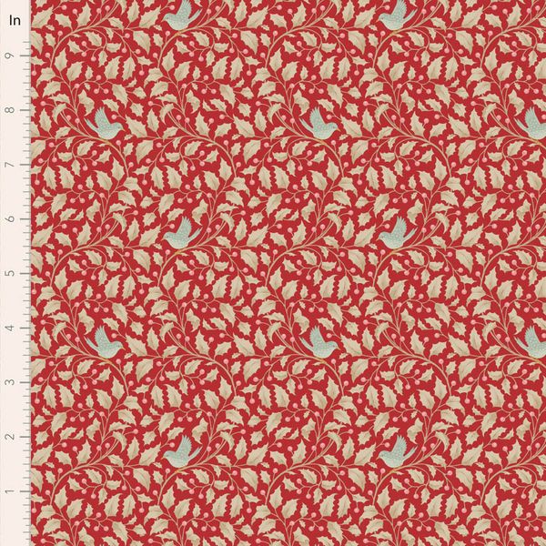 Holly Red &ndash; Tilda Merry Little Christmas, K&ouml;p billigt hos Gittes