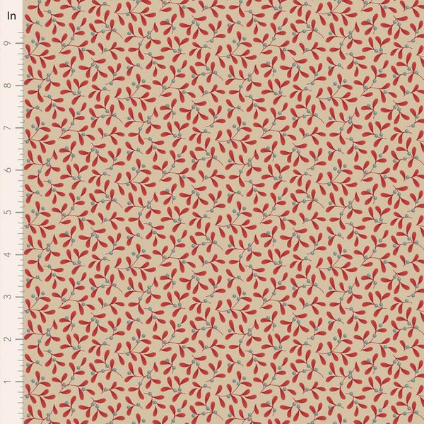 Mistletoe Red &ndash; Tilda ur Merry Little Christmas