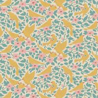 Ava - Teal - Tilda Fabrics