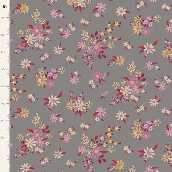 Daisyfield -Grey  -Tilda