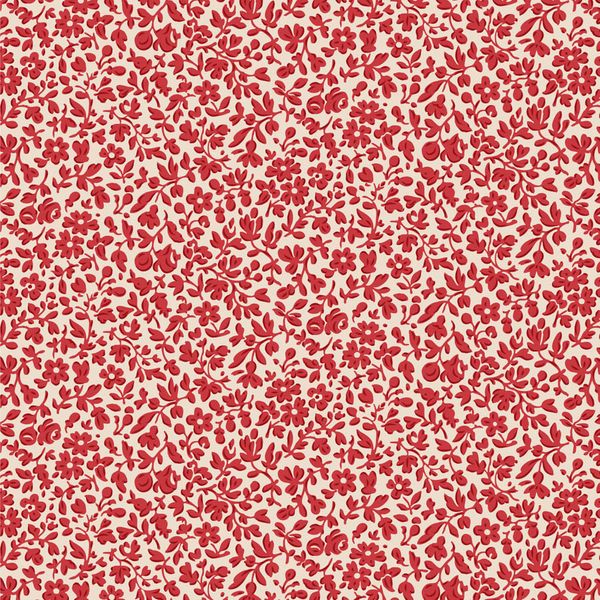 Eve Red &ndash; Tilda Merry Little Christmas | K&ouml;p tyg hos Gittes