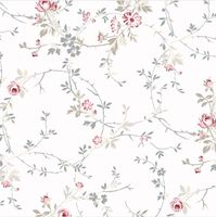 Dianty Vine - White  |  Quilttyger