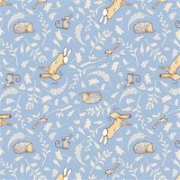 Forest friends - Denim | Quilt & Lakansväv