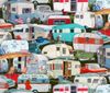 Vintage trailers, Caravan| Quilt & Lakansväv