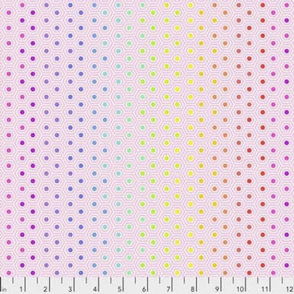 Hexy Rainbow shell - Tula´s True Color   | Quilt & Lakansväv