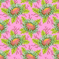 Friends & Anemones - Coralline | Quilt & Lakansv&auml;v 