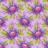 Friends and Anemones - Ultraviolet | Quilt & Lakansv&auml;v 