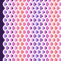 Aquatic Lace - Ultraviolet | Quilt & Lakansv&auml;v 
