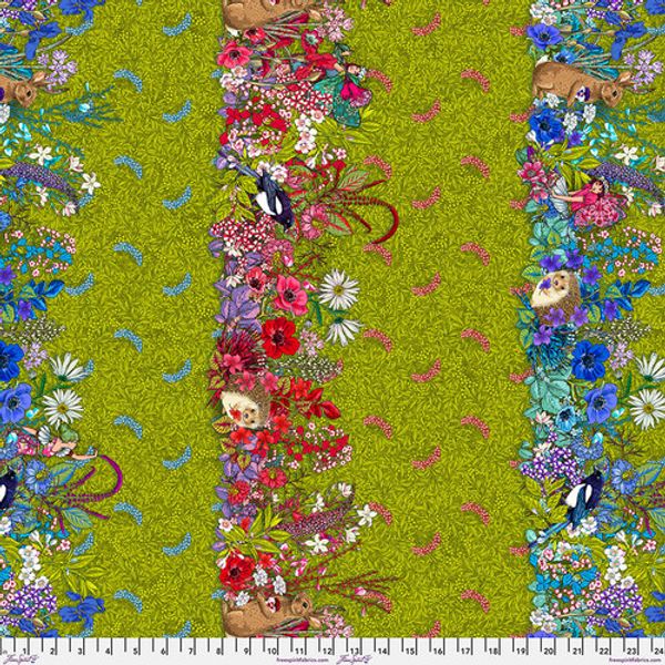 Hedgerow - Green - Odile Bailloeul | Quilt & Lakansväv 