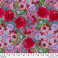 Under the Pergola - Blue - Odile Bailloeul | Quilt & Lakansväv 