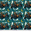 Familiar Dance - Turquoise | Quilt & Lakansväv 