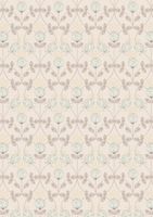 Clover on natural with gold metallic| Quilt & Lakansv&auml;v