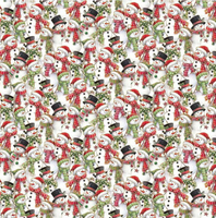 Snowman Parade | Quilt & Lakansväv