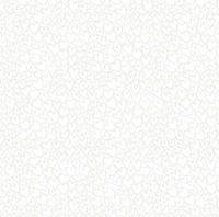 Heart White on White | Quilt & Lakansväv