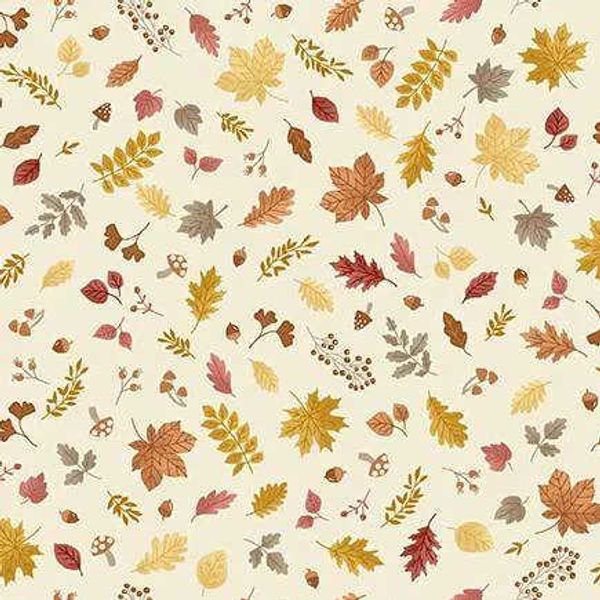 Foilage Cascade - Cream | Quilt & Lakansv&auml;v