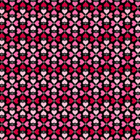 Cross My Heart - Black| Quilt & Lakansväv