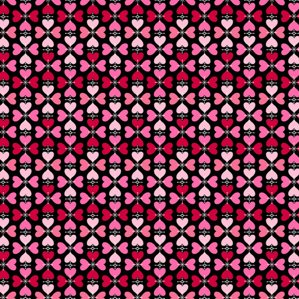 Cross My Heart - Black| Quilt & Lakansv&auml;v