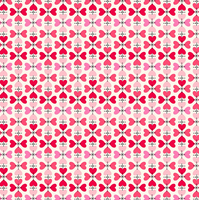 Cross My Heart - White | Quilt & Lakansväv