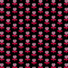 Love Blooms - Black | Quilt & Lakansväv