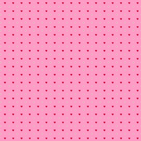 Mini Hearts - Pink| Quilt & Lakansväv