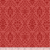 Damask - Red | Quilt & Lakansväv