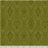 Damask - Green | Quilt & Lakansväv