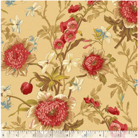 Golden Flora - Beige | Quilt & Lakansväv