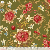 Golden Flora - Green | Quilt & Lakansväv