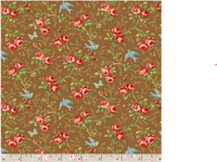 Blue Bird - Brown | Quilt & Lakansväv