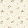 Floral Scroll Cream | Quilt & Lakansväv