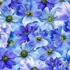 Fresh Bouquet - Blue | Quilt & Lakansv&auml;v