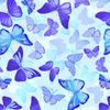 Butterfly Pavilion - Blue | Quilt & Lakansväv