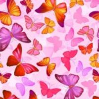 Butterfly Pavilion - Pink | Quilt & Lakansväv