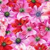 Flowery red | Quilt & Lakansväv