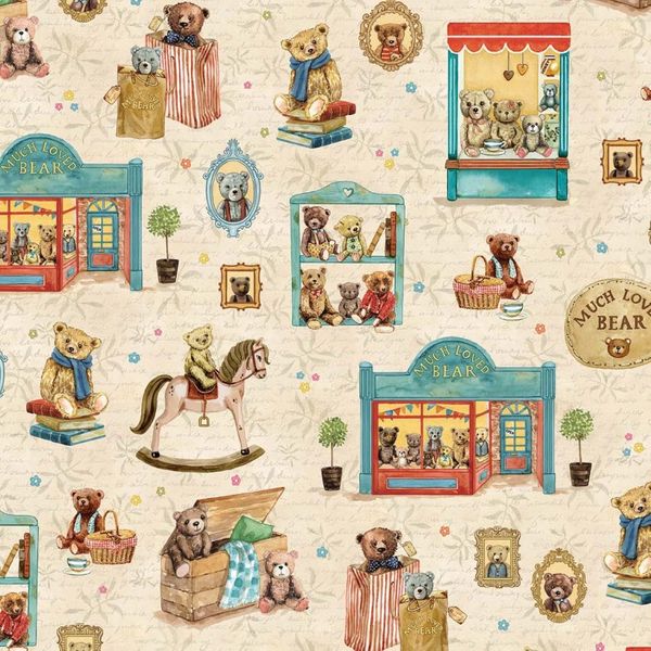 Much loved bear | Quilt & Lakansv&auml;v