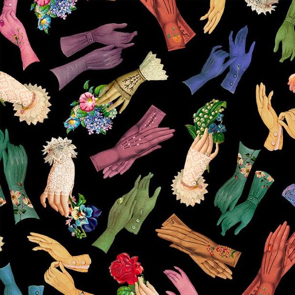 Guilded Gloves - Black | Quilt & Lakansv&auml;v