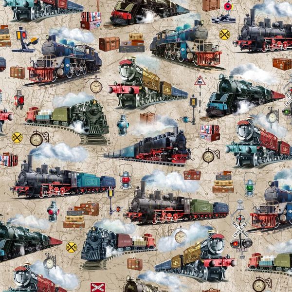 Full steam ahead | Quilt & Lakansväv